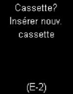 Cassette nouv cassette E-2