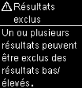 Resultats exclus - UP