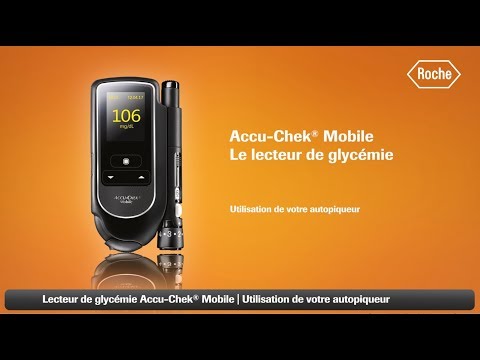 Comment utiliser l&#039;autopiqueur Accu-Chek FastClix de votre lecteur de glycémie Accu-Chek Mobile ? :